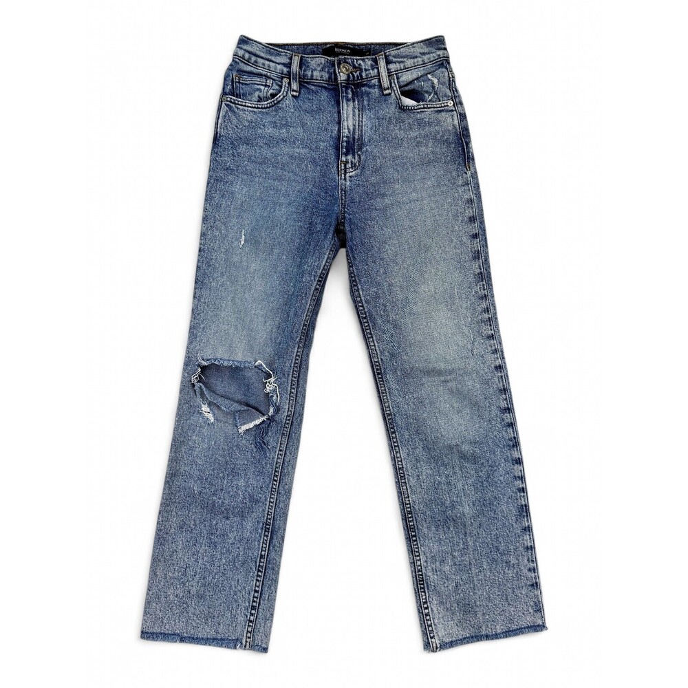 Hudson Jeans Straight Leg‎ Jeans Light Wash Size 25